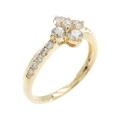 K18YG ダイヤモンド リング 0.50CT