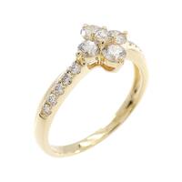 K18YG ダイヤモンド リング 0.50CT