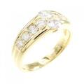 K18YG ダイヤモンド リング 0.70CT