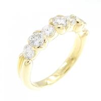K18YG ダイヤモンド リング 1.00CT