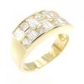 K18YG ダイヤモンド リング 2.10CT