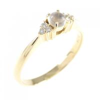 K18YG ムーンストーン リング