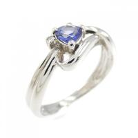 PT サファイヤ リング 0.24CT
