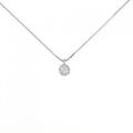 PT ソリティア ダイヤモンド ネックレス 0.23CT