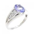 PT タンザナイト リング 1.68CT