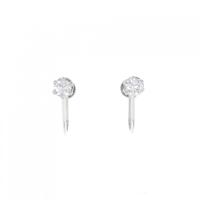 PT ダイヤモンド イヤリング 0.34CT