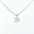 PT ダイヤモンドネックレス 0.316ct D SI2 VG