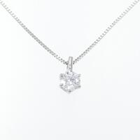 PT ダイヤモンドネックレス 0.316ct D SI2 VG