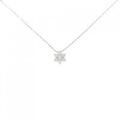 PT フラワー ダイヤモンド ネックレス 0.28CT