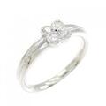 PT フラワー ダイヤモンド リング 0.20CT