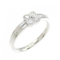 PT フラワー ダイヤモンド リング 0.20CT