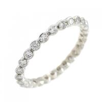 PT フルエタニティ ダイヤモンド リング 0.615CT