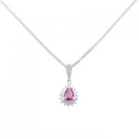 PT ルビー ネックレス 0.54CT