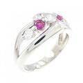 PT ルビー リング 0.28CT