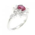 PT ルビー リング 0.48CT