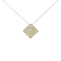【リメイク】K18YG ダイヤモンド ネックレス 0.50ct