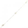 【リメイク】K18YG ダイヤモンド ブレスレット 0.25ct
