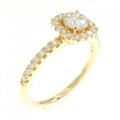 【リメイク】K18YG ダイヤモンド リング 0.356CT E SI2 EXT