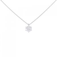 【リメイク】プラチナダイヤモンドネックレス 1.003CT E I1 VG