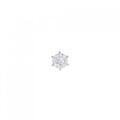【リメイク】プラチナダイヤモンドピアス 0.307CT G I1 GOOD 片耳