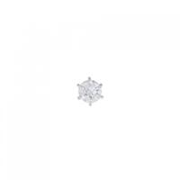 【リメイク】プラチナダイヤモンドピアス 0.307CT G I1 GOOD 片耳