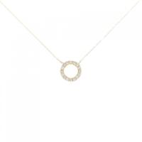 【新品】K18YG ダイヤモンド ネックレス 0.20CT