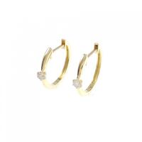 【新品】K18YG ダイヤモンド ピアス 0.10CT