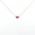 スタージュエリー ミステリアスハート ネックレス 0.13CT