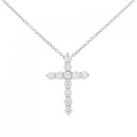 ティファニー スモールクロス ネックレス