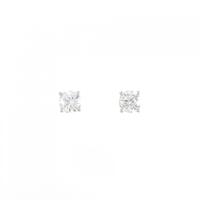 ティファニー ソリティア ピアス 0.36CT 0.37CT J VS1‐2 3EXT‐EXT