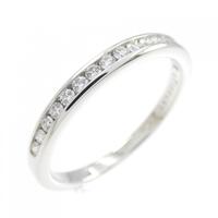 ティファニー ハーフサークル チャネルセッティング リング