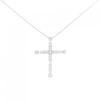 ハリーウィンストン マドンナクロス ミディアム ネックレス