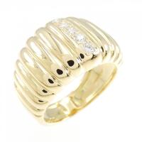 750YG ダイヤモンド リング 0.16CT