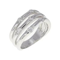 K18WG ダイヤモンド リング 0.499CT