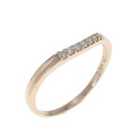 K18PG ダイヤモンド リング 0.10CT