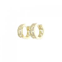 K18YG ダイヤモンド ピアス 0.28CT