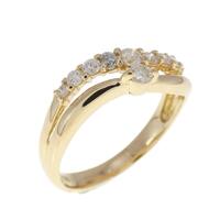 K18YG ダイヤモンド リング 0.30CT