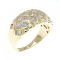 K18YG ダイヤモンド リング 1.25CT