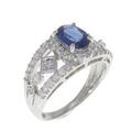 PT サファイヤ リング 0.95CT