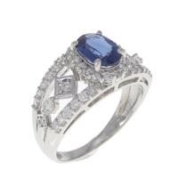 PT サファイヤ リング 0.95CT