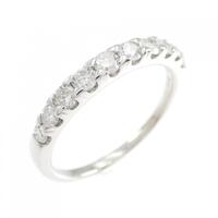 PT ハーフエタニティ ダイヤモンド リング 0.50CT