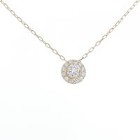 K18YG ダイヤモンド ネックレス 0.218CT