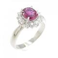 PT ルビー リング 0.828CT