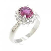 PT ルビー リング 0.828CT