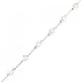 K18WG ダイヤモンド ブレスレット 1.43CT
