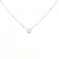 PT ソリティア ダイヤモンド ネックレス 0.25CT