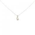 K18PG ダイヤモンド ネックレス 0.05CT
