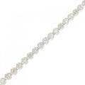 K18WG ダイヤモンド ブレスレット 1.00CT