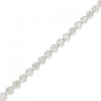 K18WG ダイヤモンド ブレスレット 1.00CT