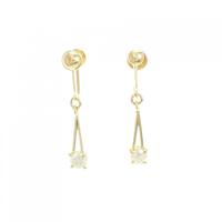 K18YG ダイヤモンド イヤリング 0.352CT